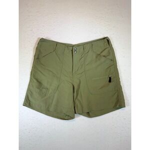 Bimini Bay Outfitters Women's Olive Green Cargo Shorts Size 10 Outdoor Hiking